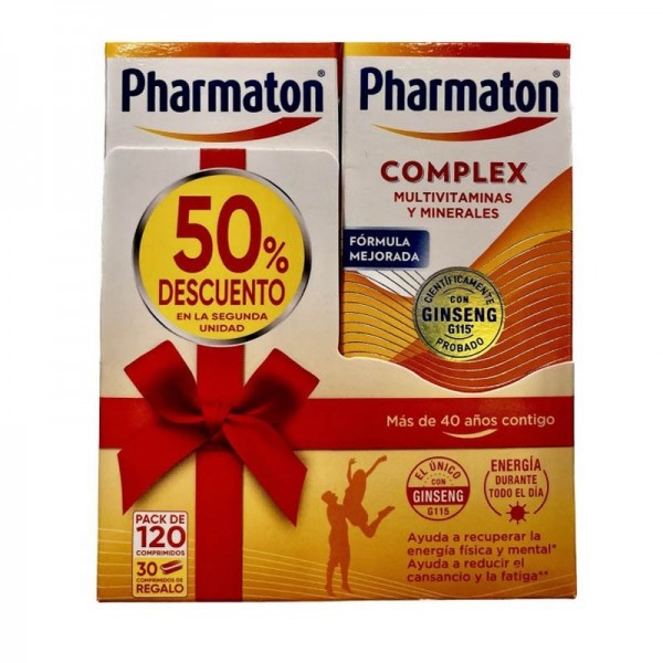 Pharmaton Complex 2x60 Comprimidos Promo Pharmaton Complex 2x60 Comprimidos Promo